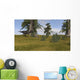Majungasaurus Running across Grassy Wall Decal Design 4