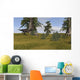 Majungasaurus Running across Grassy Wall Decal Design 4
