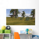 Majungasaurus Running across Grassy Wall Decal Design 4