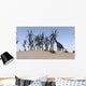 Large Brachiosaurus Grazing Island Wall Decal