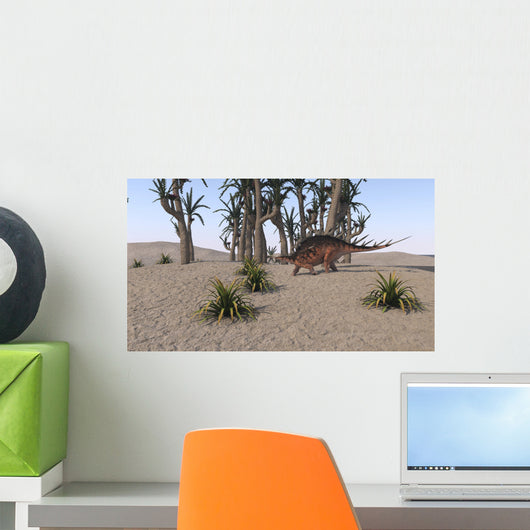 Kentrosaurus Roaming Island Environment Wall Decal