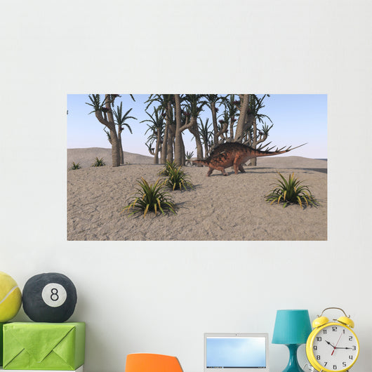 Kentrosaurus Roaming Island Environment Wall Decal