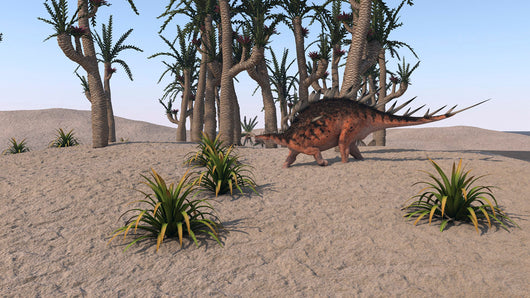 Kentrosaurus Roaming Island Environment Wall Decal