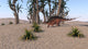 Kentrosaurus Roaming Island Environment Wall Decal