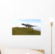Ceratosaurus Running across Grassy Wall Decal Design 2
