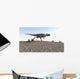 Ceratosaurus Running across Barren Wall Decal Design 2