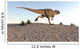 Ceratosaurus Running across Barren Wall Decal Design 1