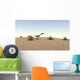 Coelophysis Walking across Barren Wall Decal Design 1
