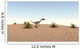 Coelophysis Walking across Barren Wall Decal Design 1