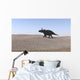 Triceratops Walking across Barren Wall Decal Design 1