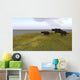 Three Einiosaurus Dinosaurs Walking Wall Decal Design 2