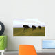 Three Einiosaurus Dinosaurs Walking Wall Decal Design 1