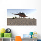 Kentrosaurus Walking across Barren Wall Decal Design 3