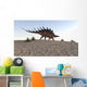Kentrosaurus Walking across Barren Wall Decal Design 3