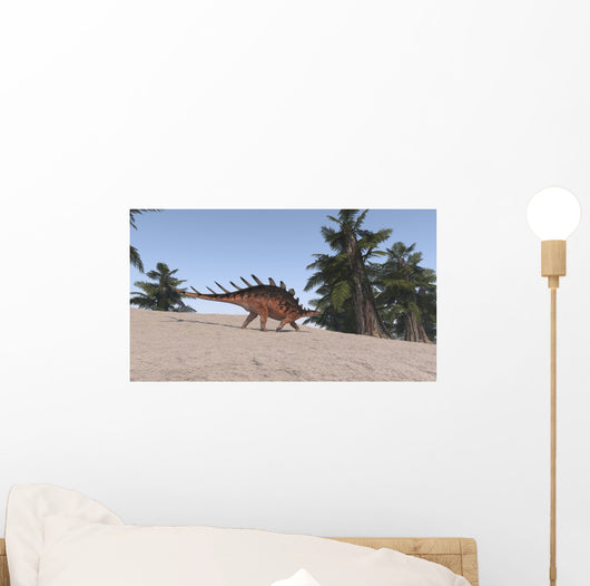 Kentrosaurus Prehistoric Environment Wall Decal