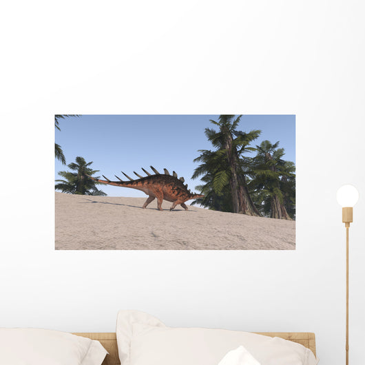 Kentrosaurus Prehistoric Environment Wall Decal