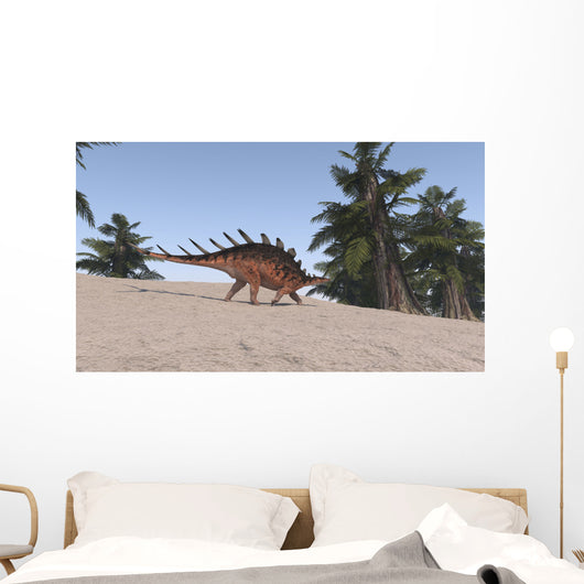 Kentrosaurus Prehistoric Environment Wall Decal