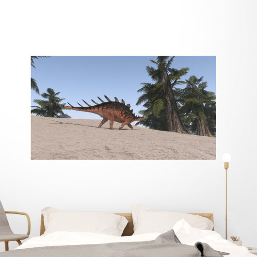 Kentrosaurus Prehistoric Environment Wall Decal