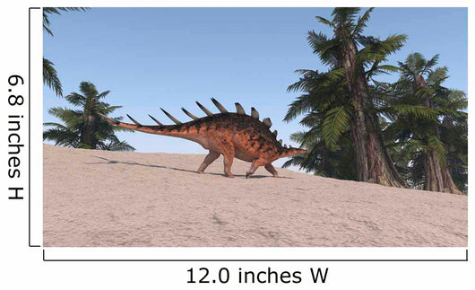 Kentrosaurus Prehistoric Environment Wall Decal