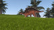 Kentrosaurus Walking across Grassy Wall Decal Design 8