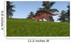 Kentrosaurus Walking across Grassy Wall Decal Design 8