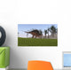 Kentrosaurus Walking across Grassy Wall Decal Design 7