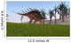 Kentrosaurus Walking across Grassy Wall Decal Design 7