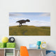 Majungasaurus Walking across Grassy Wall Decal Design 1
