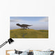 Majungasaurus Running across Grassy Wall Decal Design 3