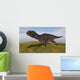 Majungasaurus Running across Grassy Wall Decal Design 2