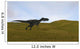 Monolophosaurus Running across Grassy Wall Decal Design 4