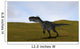 Monolophosaurus Walking across Grassy Wall Decal Design 5