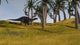 Dicraeosaurus Savanna Landscape Wall Decal Design 2