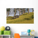 Dicraeosaurus Savanna Landscape Wall Decal Design 1