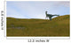 Dilophosaurus Walking across Prehistoric Wall Decal