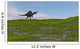 Spinosaurus Walking across Grassy Wall Decal Design 4