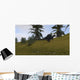 Spinosaurus Walking across Grassy Wall Decal Design 2