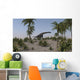 Large Brachiosaurus Grazing Wall Decal Design 2
