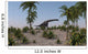 Large Brachiosaurus Grazing Wall Decal Design 2