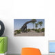 Large Brachiosaurus Grazing Wall Decal Design 1