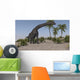 Large Brachiosaurus Grazing Wall Decal Design 1