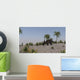 Brown Einiosaurus Prehistoric Environment Wall Decal Design 1