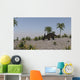 Brown Einiosaurus Prehistoric Environment Wall Decal Design 1