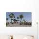 Utahraptor Roaming Prehistoric Environment Wall Decal Design 1