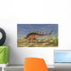 Kentrosaurus Walking across Barren Wall Decal Design 2