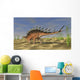 Kentrosaurus Walking across Barren Wall Decal Design 2