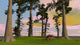 Kentrosaurus Walking through Grassy Wall Decal Design 1