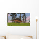 Kentrosaurus Walking across Grassy Wall Decal Design 6