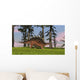 Kentrosaurus Walking across Grassy Wall Decal Design 6