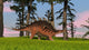 Kentrosaurus Walking across Grassy Wall Decal Design 6